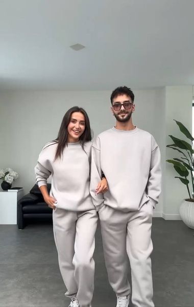 UNISEX Неймовірно зручний та теплий костюм у класичному стилі❤️ S, M, L, XL 594 фото